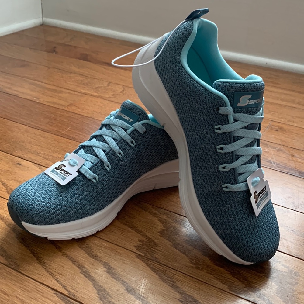 Brand new light blue Skechers sport shoes sneakers - Picture 1 of 2
